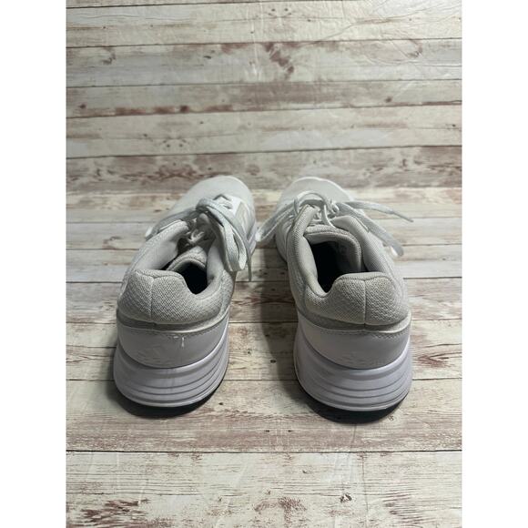 Adidas Cloudfoam Running Sneakers Men's Size 11 White Comfort Cushion Walking - Picture 4 of 8